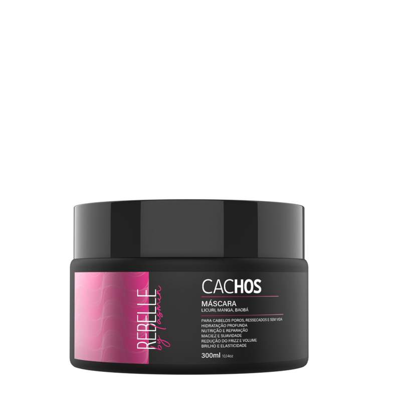 Máscara Cachos 300ml - Rebelle by Iasmin